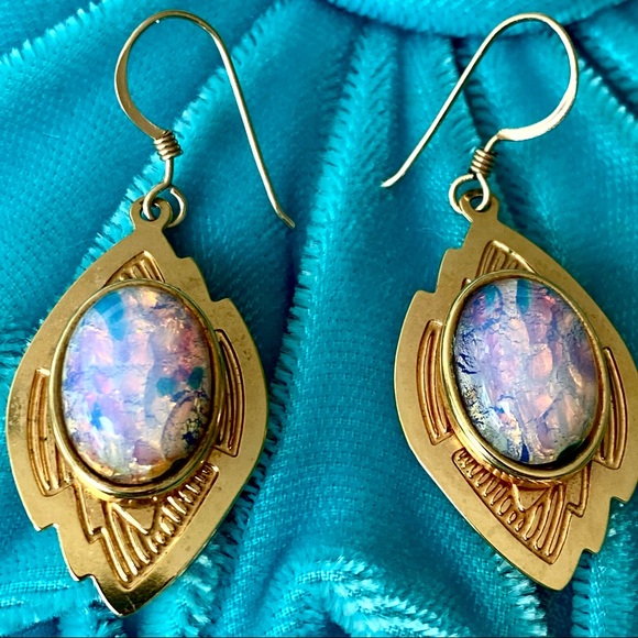 Stamas Opalite Artisan Earrings - Picture 5 of 15